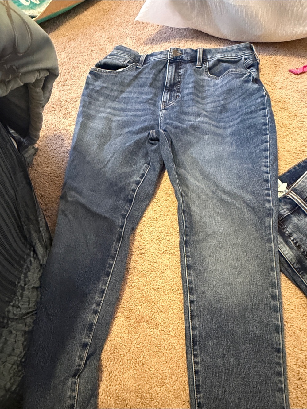2 pairs Time and Tru high rise Curvy skinny Ankle short